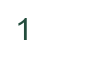 Glyph for character code 49